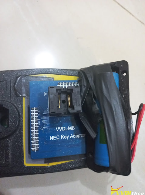 renew benz nec key with vvdi mb 8