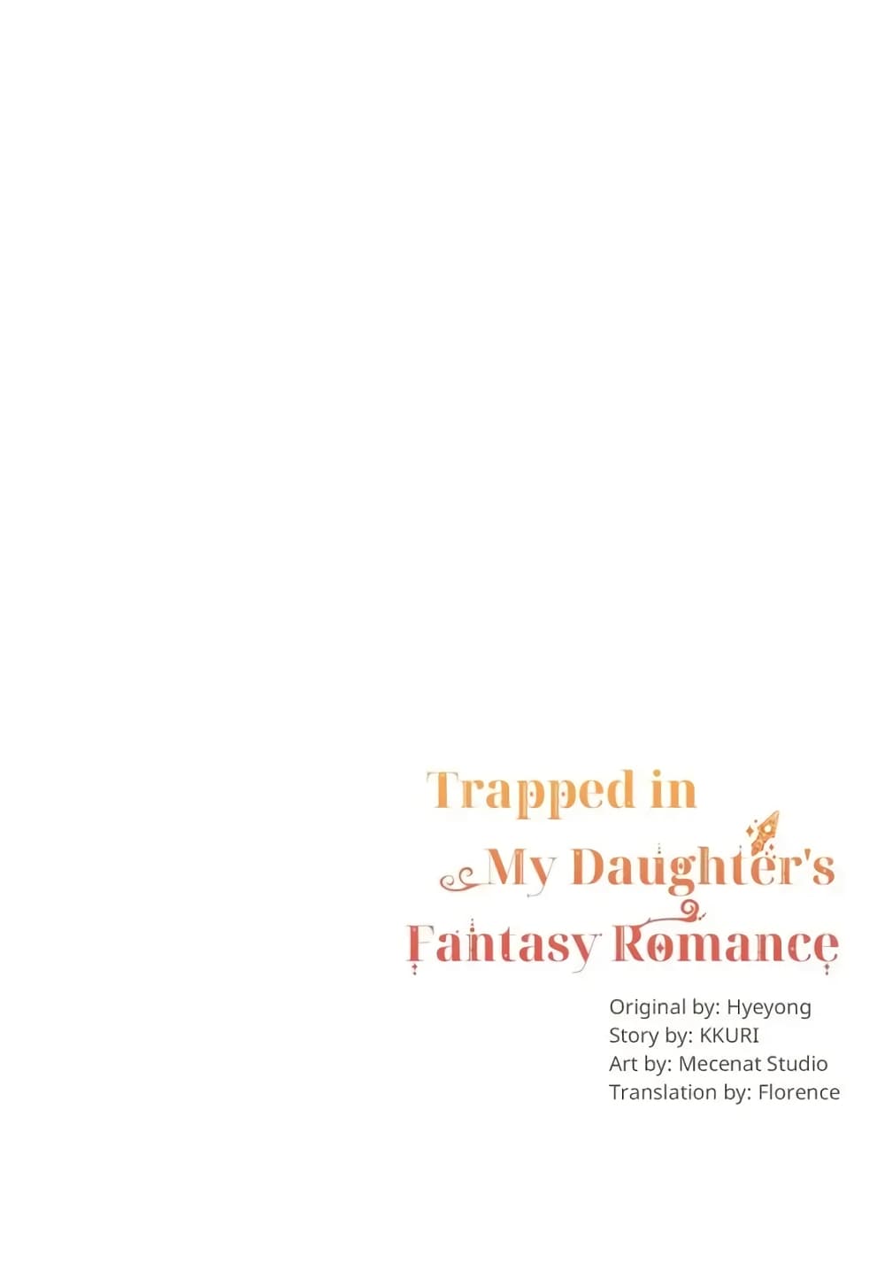 Trapped in My Daughter’s Fantasy Romance ตอนที่ 3
