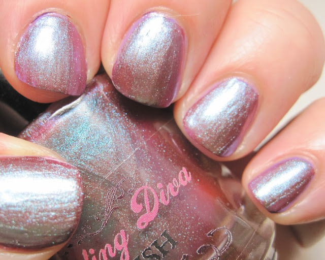 Darling Diva Persephone over Milani Violet Dash