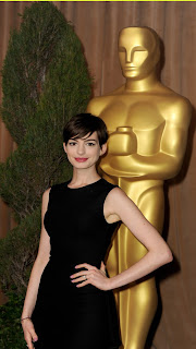 Oscars 2013 Winners: Jennifer Lawrence and Anne Hathaway iPhone 5 HD Wallpapers