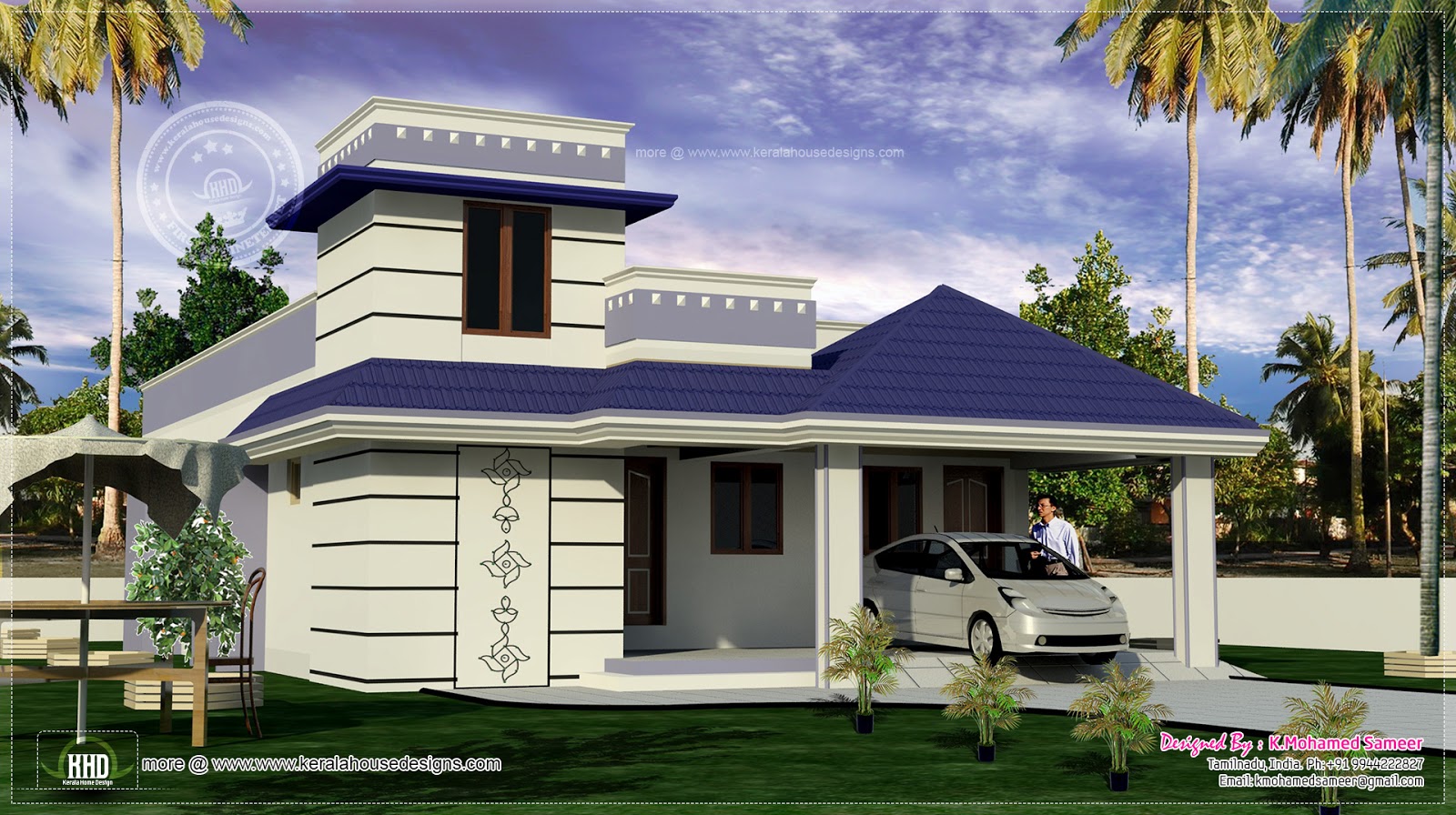 1700 sq.feet one floor for South Indian home