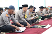 Rutin Binroh, Polres Palopo Gelar Yasinan dan Doa Bersama Atas Musibah Dialami Warga Indonesia