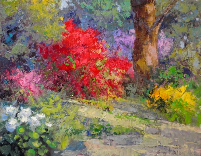 Художник-импрессионист. Sean Wallis