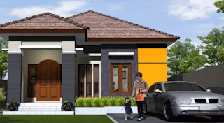 Gambar Desain Rumah Minimalis Modern Sederhana Lantai 1 Nyaman