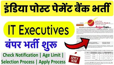 India Post Payment Bank IPPB IT Executive Recruitment 2024, IPPB Executive Recruitment Notification, India Post Payment Bank Bharti 2024, इंडिया पोस्ट पेमेंट बैंक भर्ती, IPPB IT Executive Recruitment 2024 Apply Online, इंडिया पोस्ट पेमेंट बैंक बहाली