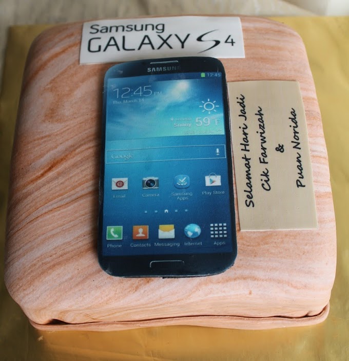 Samsung S4 Cake