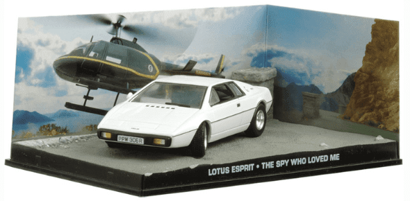 bond in motion 1:43 eaglemoss, lotus esprit 1:43 the spy who loved me