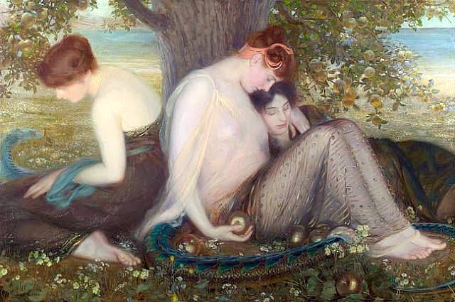 albert herter hesperides