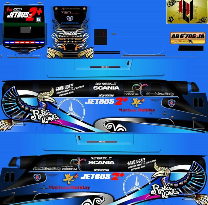 livery bussid shd jernih terbaru jetbus 3 pariwisata