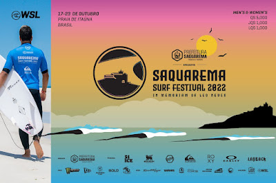 Saquarema Surf Festival começa hoje com o QS 5000 masculino na Praia de Itaúna