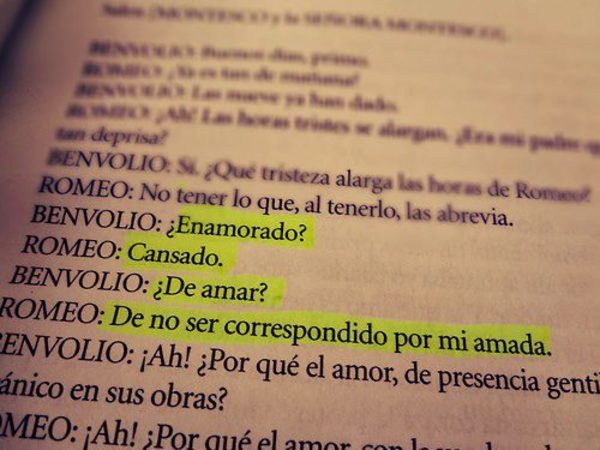 Frases de Amor de Romeo y Julieta Frases citas imágenes