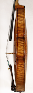 Copy of a Stradivari Violin Ribs by Nicolas Bonet Luthier - Eclisses d'un violon en copie de Stradivarius