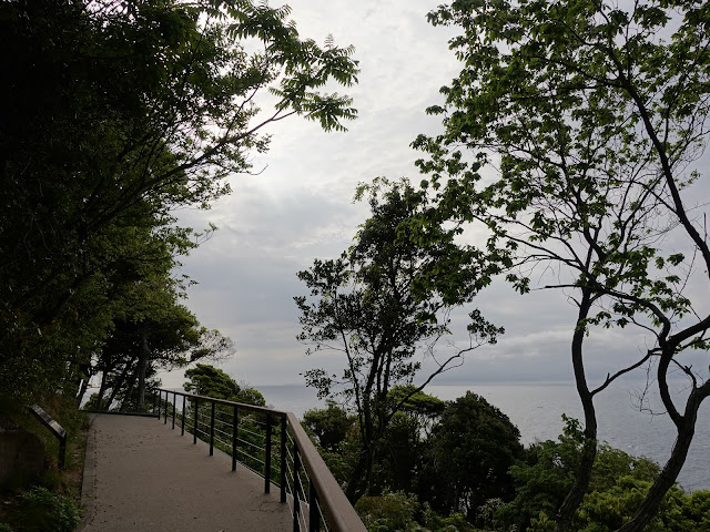 島根県松江市美保関町美保関　美保関灯台　遊歩道からの眺め