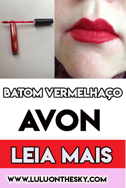 Batom Líquido Avon True Power Vermelhaço