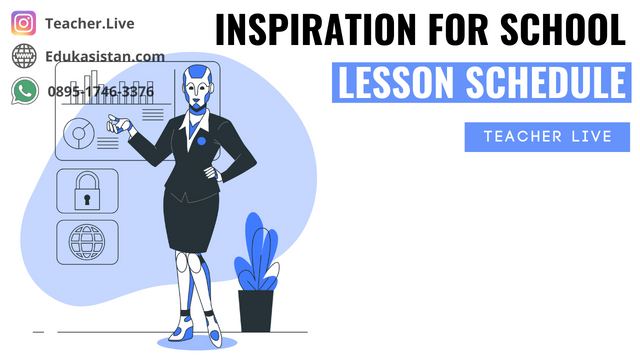 Inspiration for School Lesson Schedule