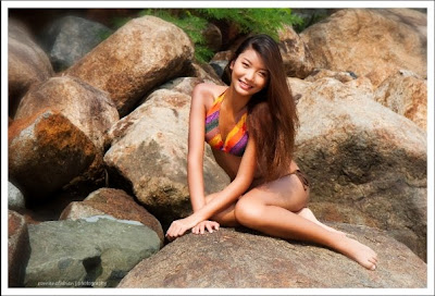 Mable Soe with swimming suit | myanmar sexy young model