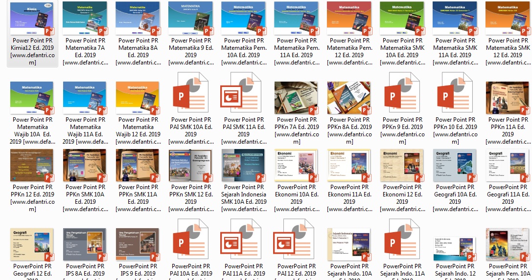 Kumpulan Media Pembelajaran Powerpoint Kurikulum 2013 Untuk Sma Smk Kelas X Xi Dan Xii Defantri Com