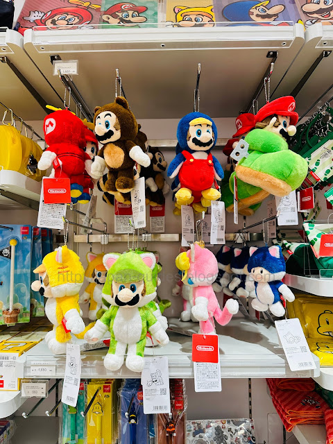 ตุ๊กตา Mario Nintendo Store Osaka