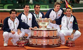 Equipo español que conquistó la Copa Davis del año 2000