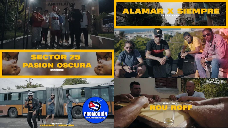 Pasión Oscura & Sector 25 - ¨Alamar por Siempre¨ - Videoclip - Dirección: Rou Roff. Portal Del Vídeo Clip Cubano. Música cubana. Hip Hop. Rap. Cuba.