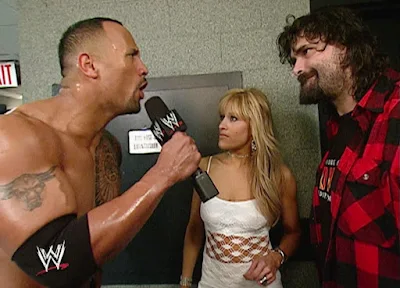 WWE Wrestlemania XX - Christian and Trish StratusWWE Wrestlemania XX - The Rock, Lillian Garcia, and Mick Foley