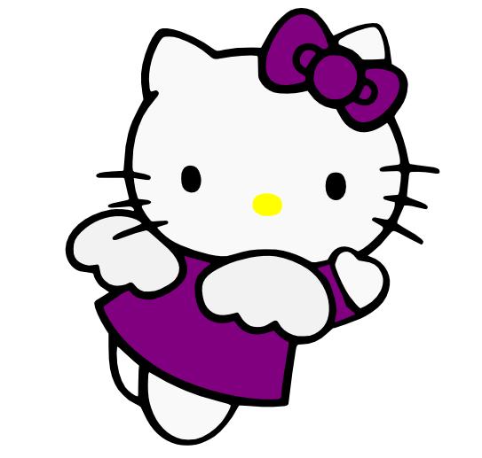 Purple Fox Creates Hello Kitty Angel  another request