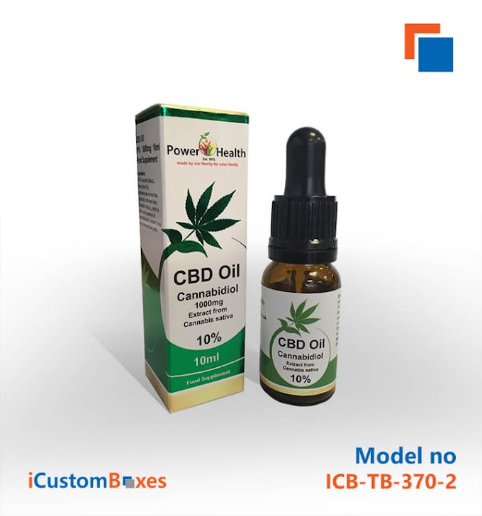 Get eye catching cannabis oil boxes packaging