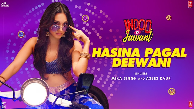 Lyrics Hasina Pagal Deewani - Indoo Ki Jawani by  Mika Singh and Asees Kaur