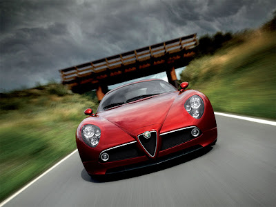 2009 Alfa Romeo 8C Front View