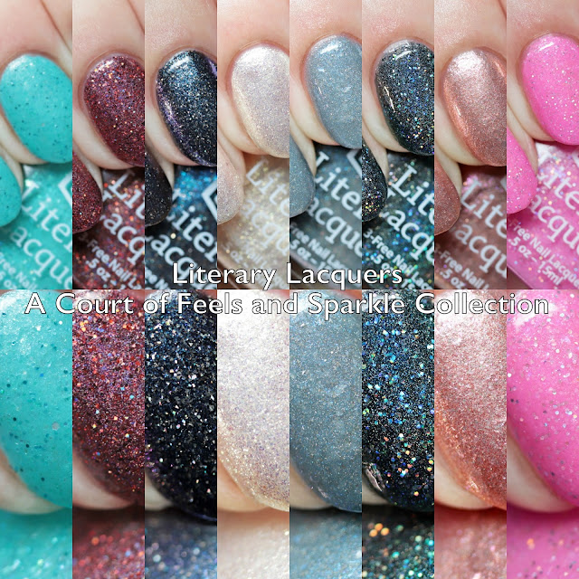Literary Lacquers A Court of Feels and Sparkle Collection