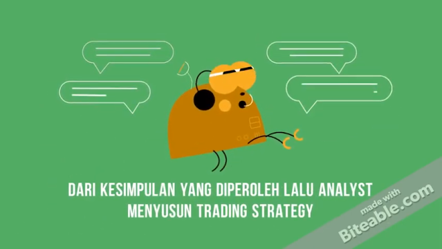 Dari kesimpulan yang dip  eroleh lalu analyst menyusun trading strategi