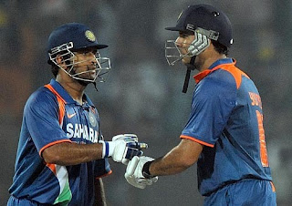 MS Dhoni and Yuvraj Singh