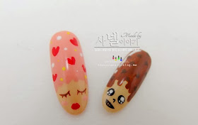 Pepero nail art