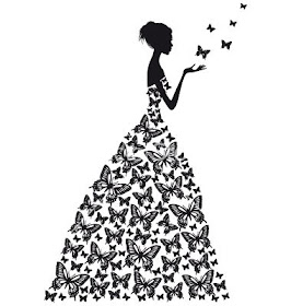 Quinceanera with a Butterfly Dress: Free Printtab