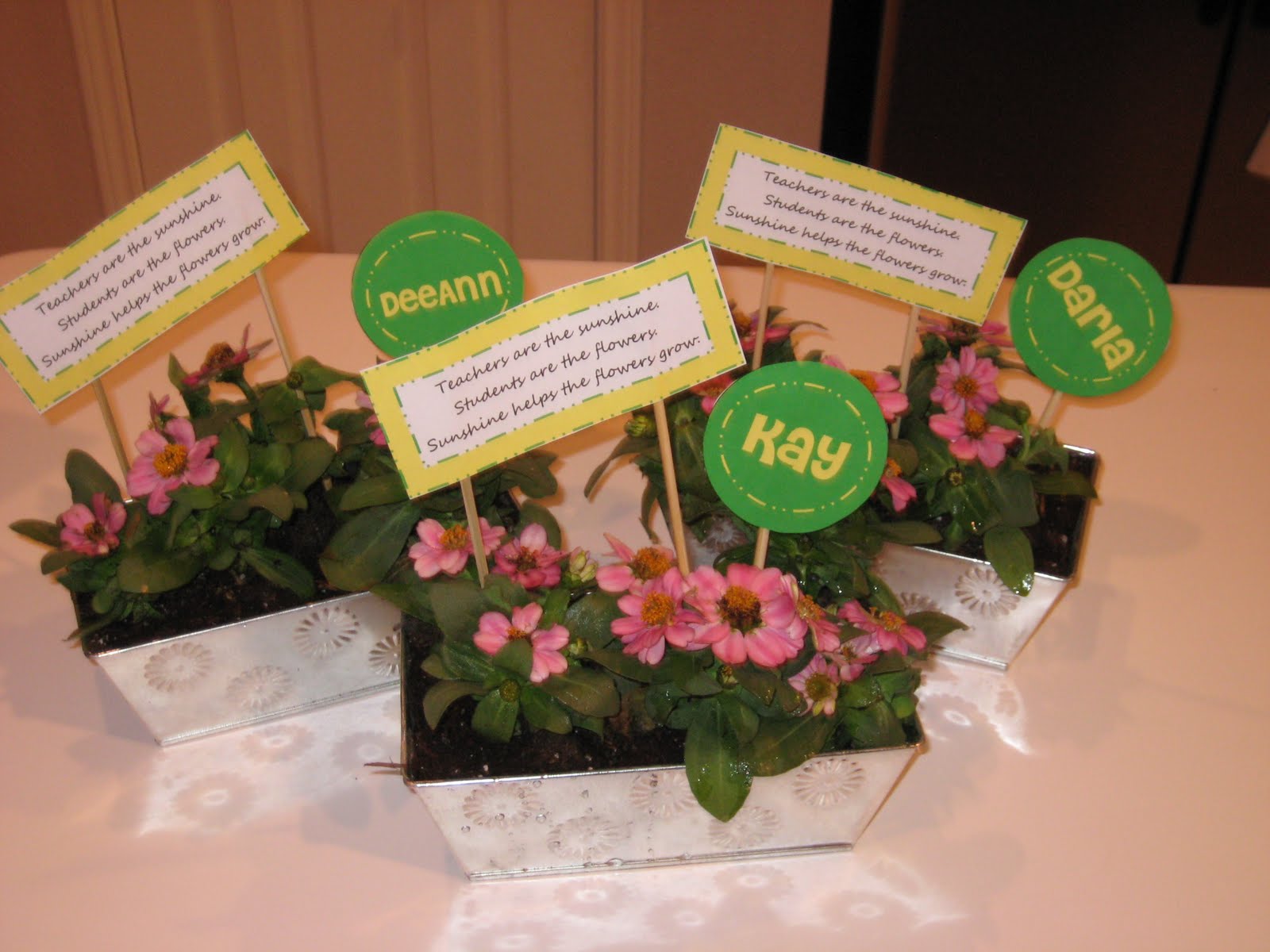 cute flower pot ideas for mother's day Teacher Appreciation Gift Idea | 1600 x 1200