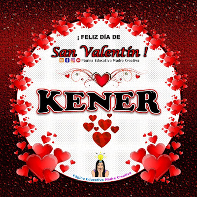 Feliz Día de San Valentín - Nombre Kener