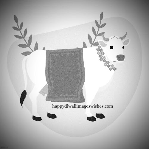 cow pongal drawing