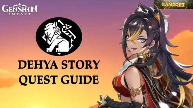 genshin impact dehya story quest, how to complete genshin dehya story quests, genshin 3.5 dehya story quest rewards, genshin 3.5 story quest guide