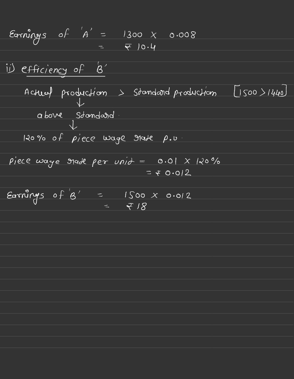 Cost Accounting TYBCOM Semester -5