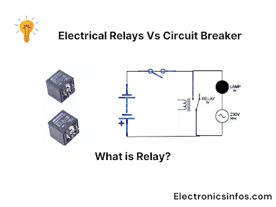 Electrical Relays Vs Circuit Breaker-Electronicsinfos