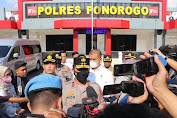  Menteri PPPA mengunjungi Mapolres Ponorogo Bersama Kapolda Jatim Mengecek Penanganan Perkara.