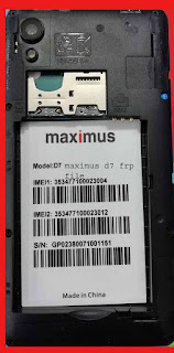 Maximus D7 Sp Tools Frp Reset File