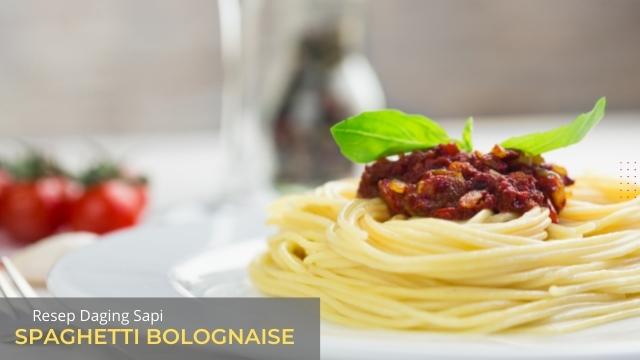 Resep Spaghetti Bolognese