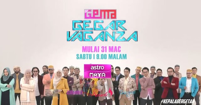 gegar vaganza 2018 kepala bergetar