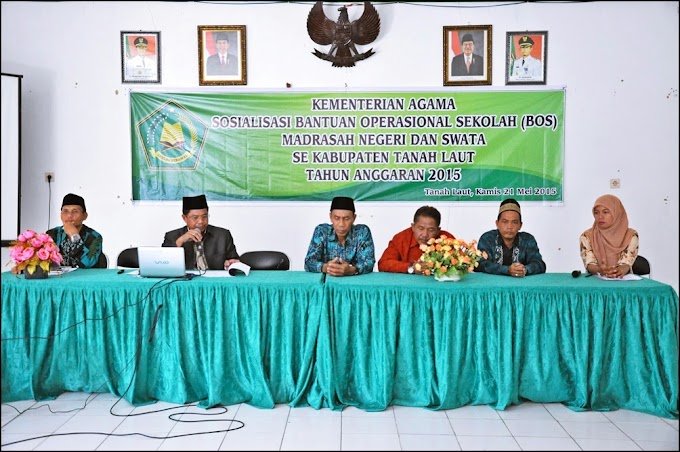 KanKemenag Tala Gelar Sosialisasi Bantuan Operasional Sekolah 