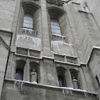 Cold Comfort Saints - Frigid figures on St. Thomas' Church at 5th Ave. & 53rd St.