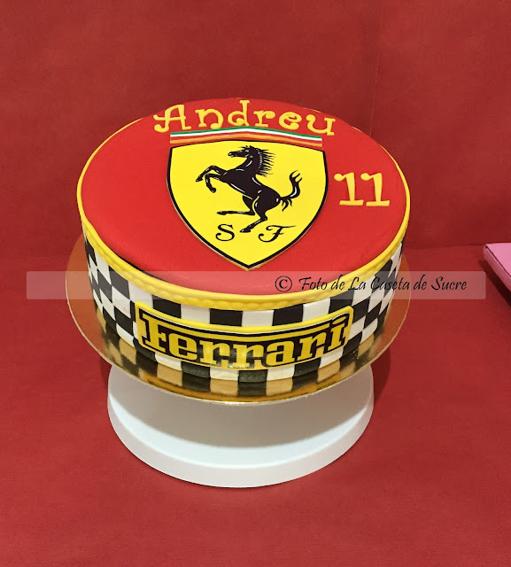 tarta Ferrari cake