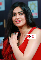 Adah Sharma in Red Deep Neck Spicy Gown ~  Exclusive 34.jpg