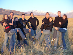 Having fun taking family pictures