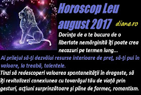 Horoscop august 2017 Leu 